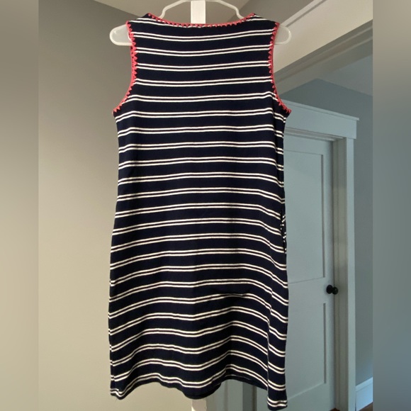 Striped Summer Dress with Pockets - Picture 3 of 4